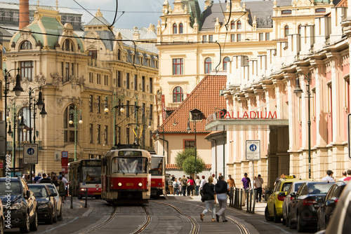 Prague, Czechia - 06 17 2016: Praga è la capitale della Repubblica Ceca