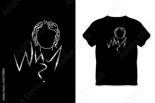 vector graphic t-shirt design