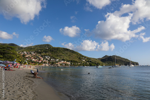Anses d'Arlet beach, Martinique, French Antilles