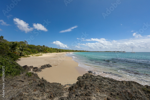 Salines beach, Sainte-Anne, Martinique, French Antilles
