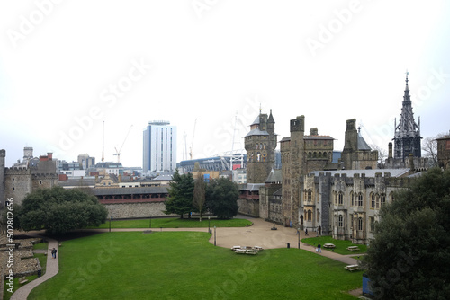 A visit of Cardiff Castle in the UK