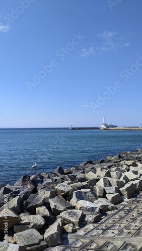 Seaport on the Baltic Sea Poland Hel © masheron