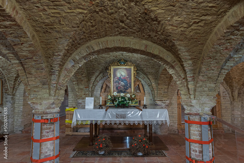 Offida, Ascoli Piceno, Marche. Church of S. Maria della Rocca photo