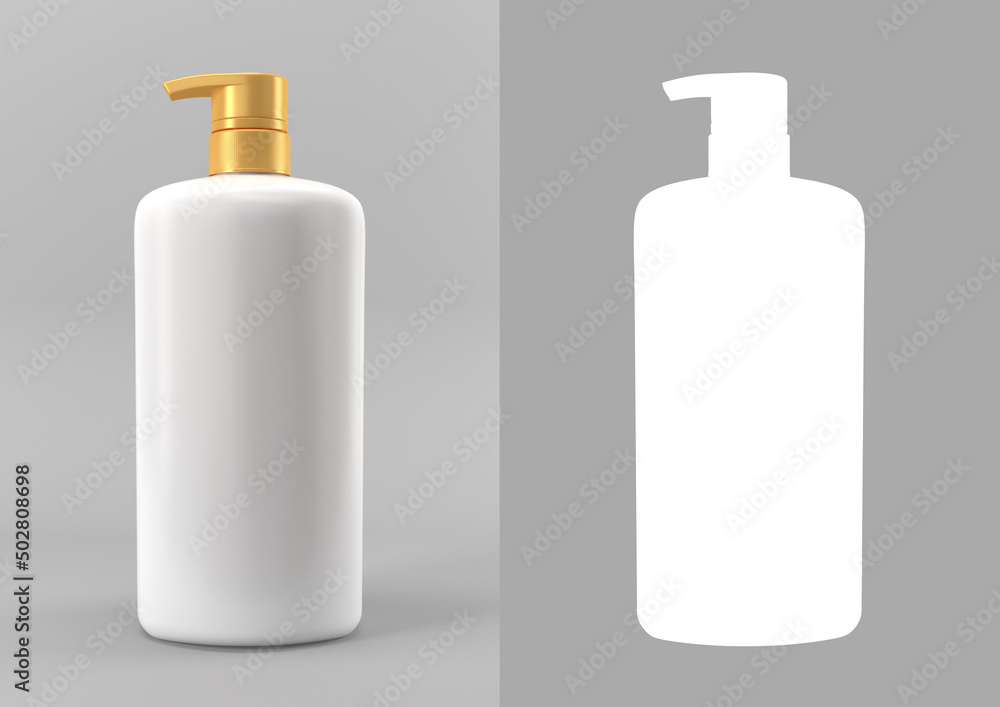 set of cosmetic bottles isolated, for branding, mockup set of cosmetic bottles isolated, for branding, mockup