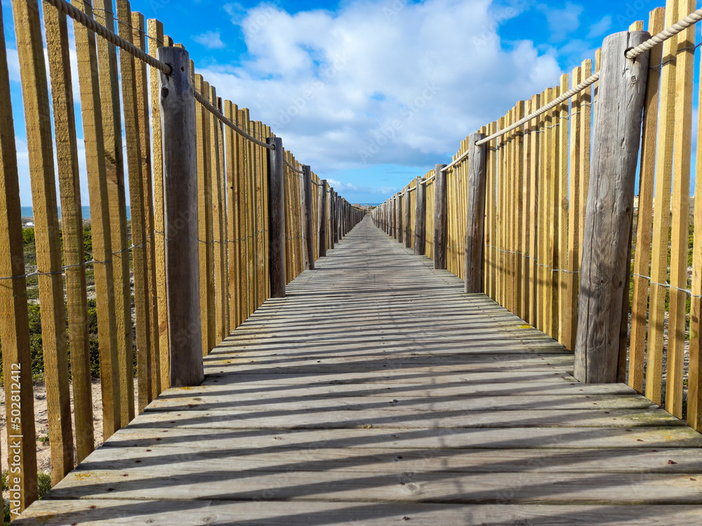 boardwalk through the sand dunes boardwalk through the sand dunes