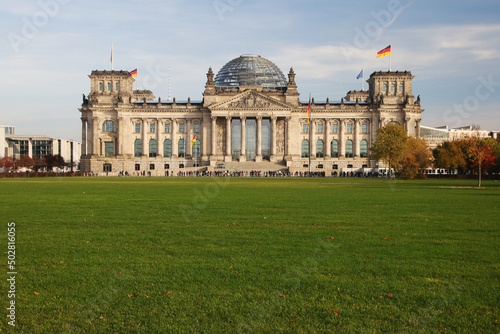 German parliament Bundestag in Berlin, Germany photo