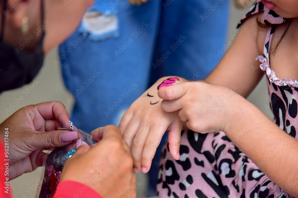 hands of the child, Children's Day hands of the child, Children's Day