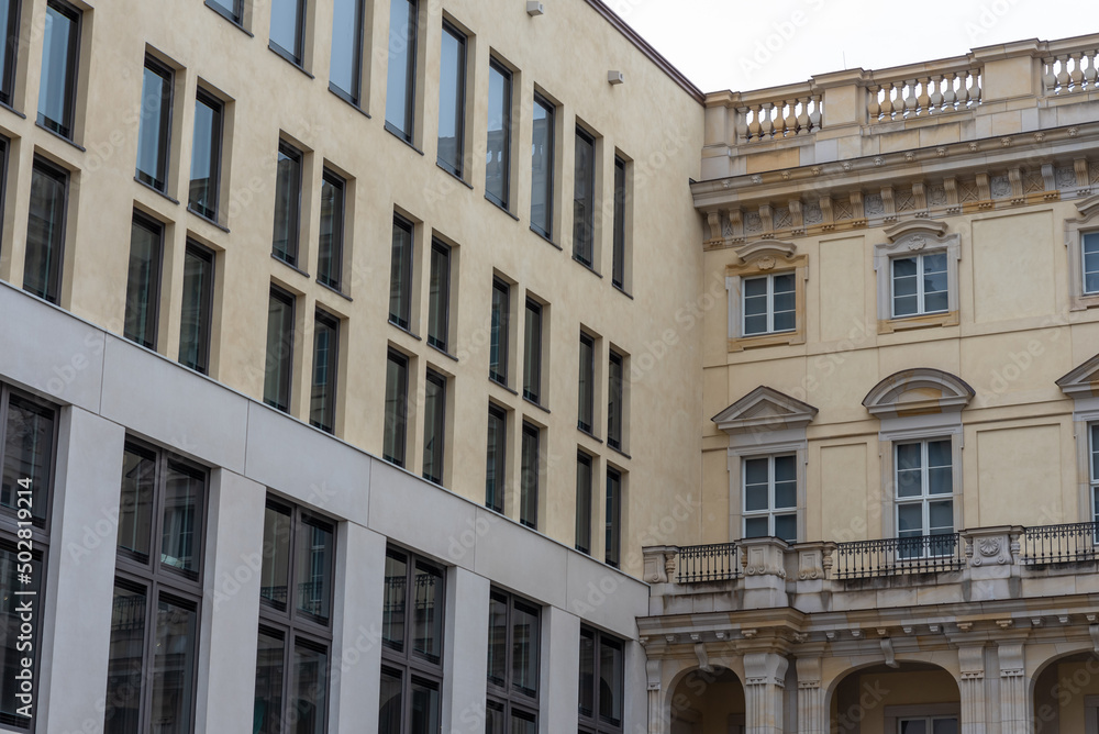 Obraz premium Humbold Forum Berlin, Museuminel, altes Schloß
