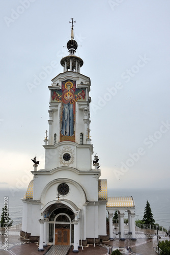 Temple-lighthouse of St. Nicholas the Wonderworker. Russia, Crimea