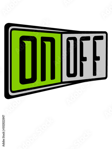 On Off Schalter 