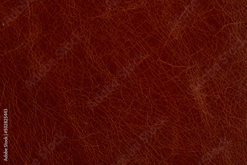 Background natural vintage leather brown and red color
