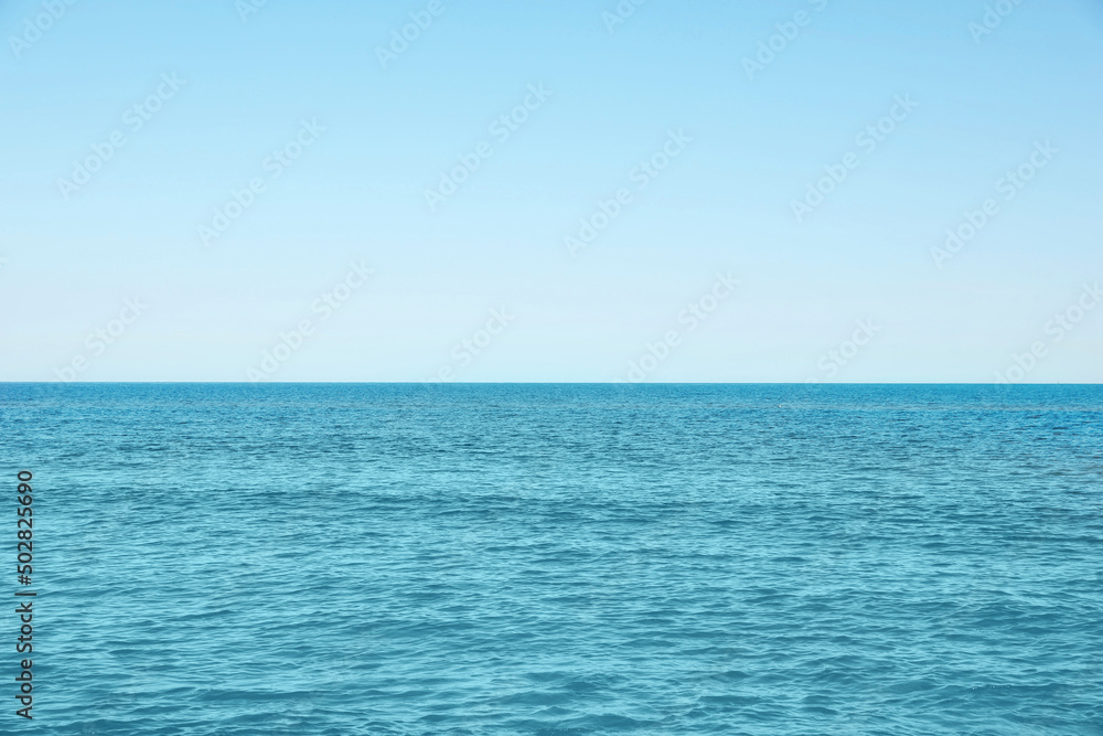 Beautiful view of sea on sunny day Beautiful view of sea on sunny day