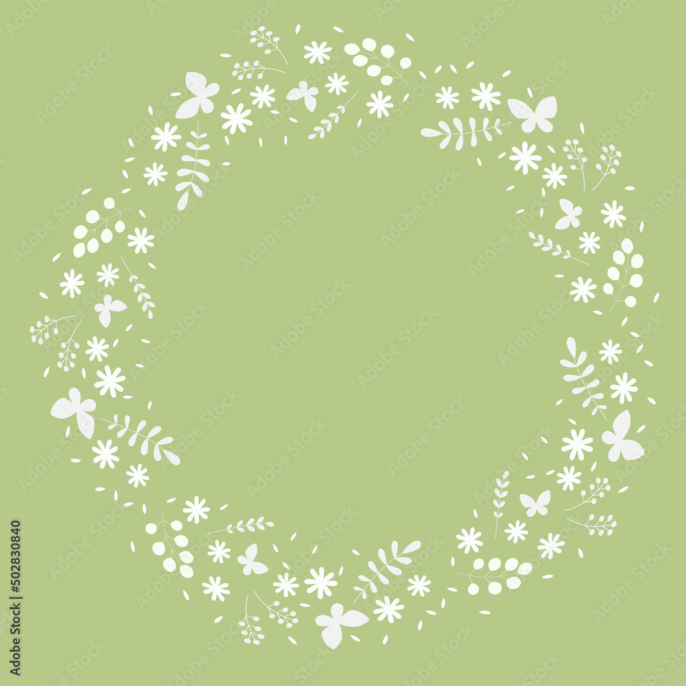 Romantic floral patterns