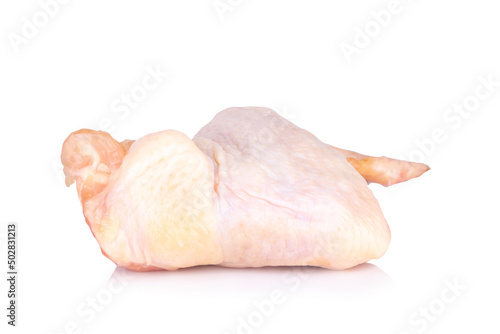 chicken wing fresh isolated on white background