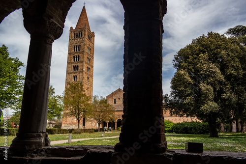 Pomposa abbey. Codigoro, Ferrara - Italy photo