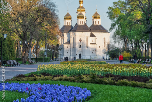Katherinian's church in Chernihiv, Ukraine