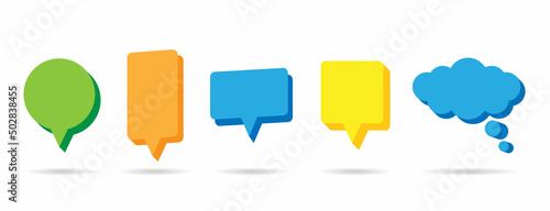 Bubble, message or speech icon. Illustration of communication and dialogue. Discussion form and speech bubble as a sign of conversation. Chat illustration in balloon design.