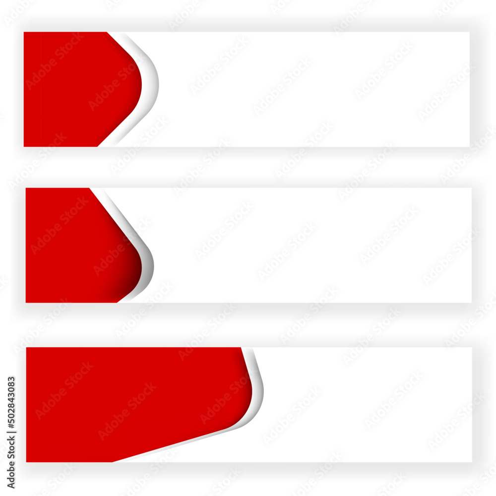 Vector 3 Variant Template Scribble Red Crayon on White Banner for indonesia independence day celebration, with text placement area Vector 3 Variant Template Scribble Red Crayon on White Banner for indonesia independence day celebration, with text placement area