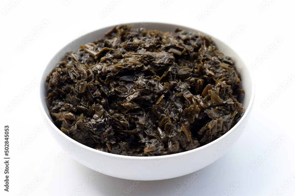 Olive Pickled Green Mustard with Mushroom Olive Pickled Green Mustard with Mushroom