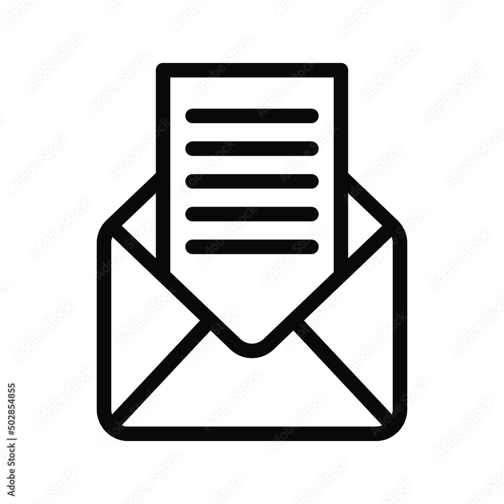 Email envelope icon color editable Email envelope icon color editable