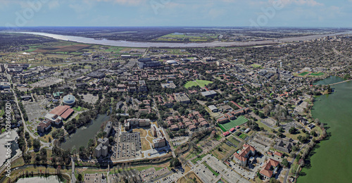 Baton Rouge, Louisiana, LSU, Mississppi River Bridge, and State Capital