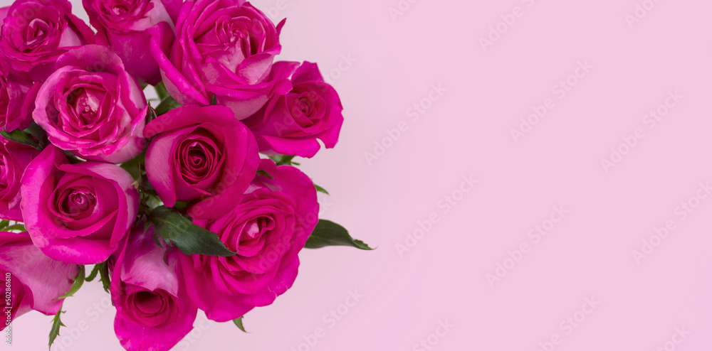 Fondo de rosas con espacio para texto. Fondo de rosas con espacio para texto.