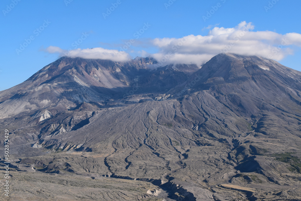 View of Mount St. Helens, Washington, USA