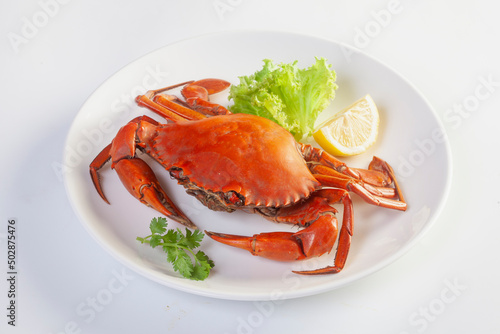 Steamed Crab Seafood