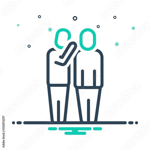 Mix icon for gossip