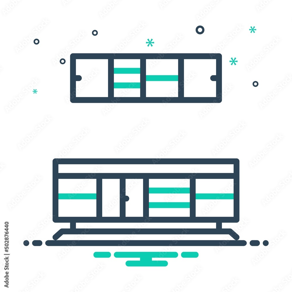 Mix icon for cabinet Mix icon for cabinet