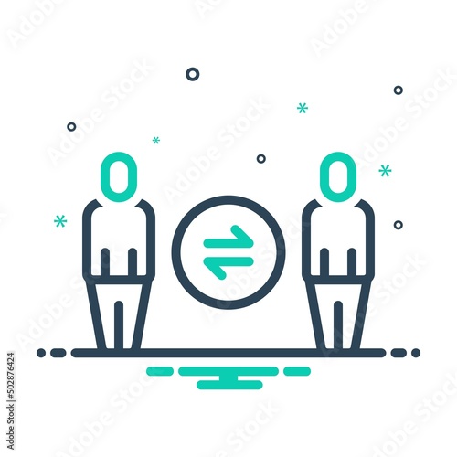 Mix icon for referred