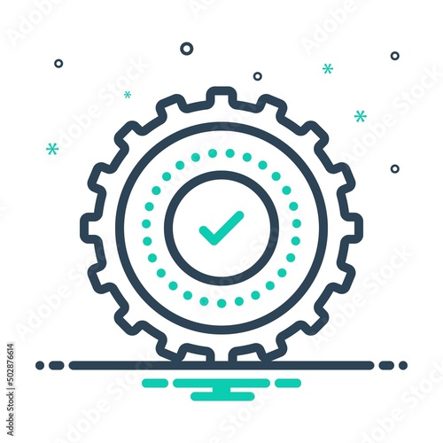 Mix icon for resolved