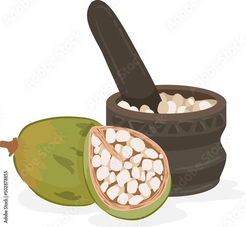 Baobab Fruit Powder Mortar ...