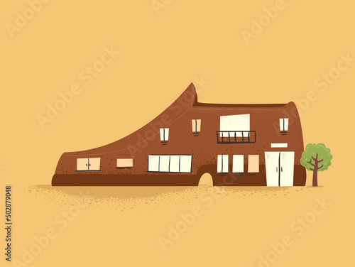 Brown Shoe Building Doors W...