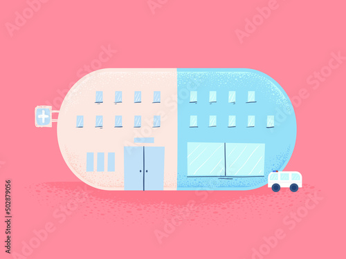 Capsule Hospital Building A...