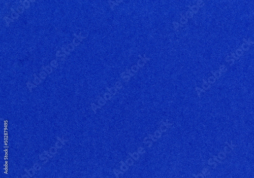 High detail bright dark royal blue paper texture background uncoated rough fiber grain pattern for paper materials mockups with copy space for text for presentation wallpaper