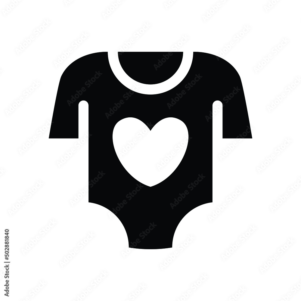 Child clothes vector icon symbol design Child clothes vector icon symbol design