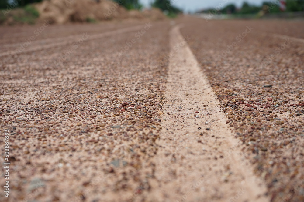 blurry road construction layer SOIL AGGREGATE SUBBASE blurry road construction layer SOIL AGGREGATE SUBBASE