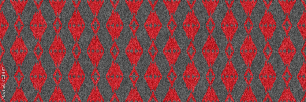 Traditional tribal or Modern native thai ikat pattern. Geometric ethnic background for pattern seamless design or wallpaper.