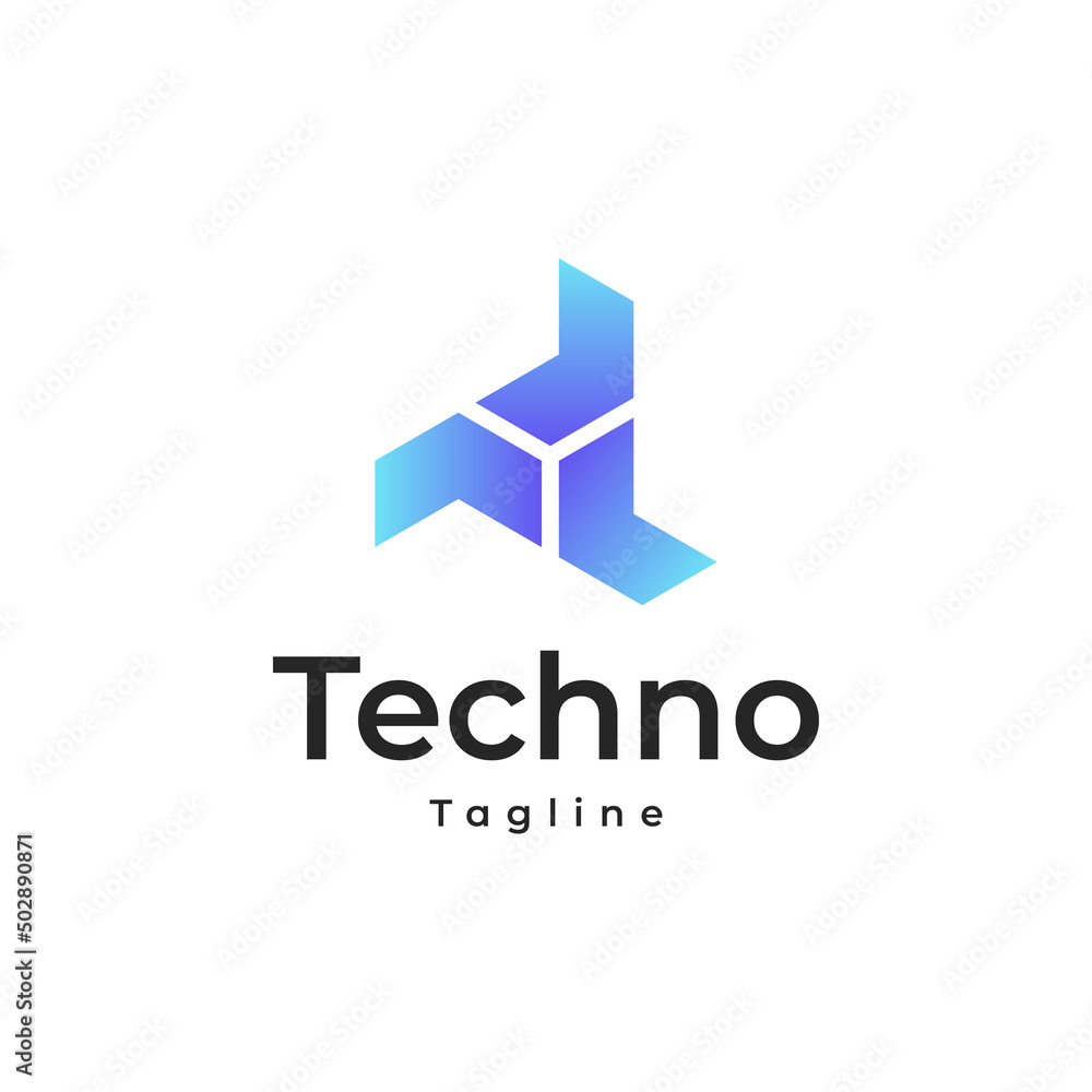 technology modern gradient colorful logo
technology modern gradient colorful logo