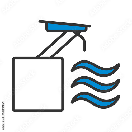 Icon Of Diving Stand