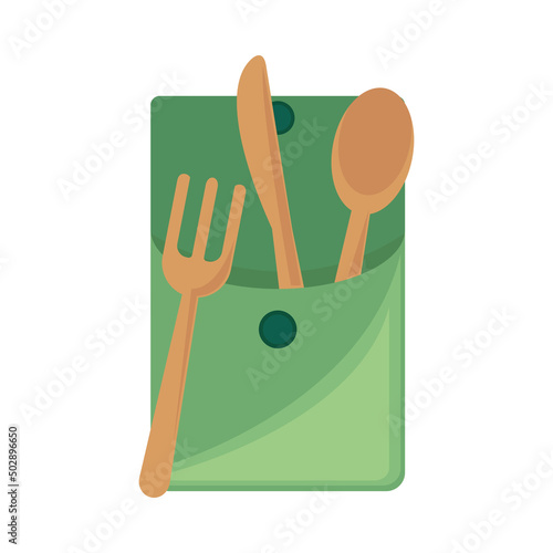 recyclable bamboo cutlery