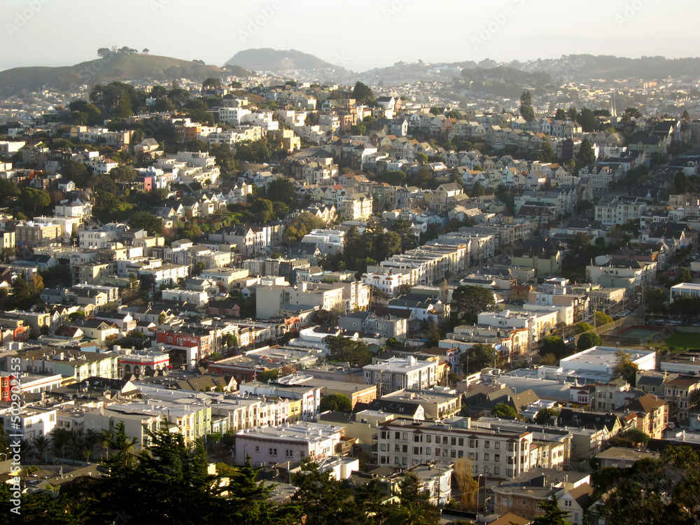 San Fransisco Hills & Houses