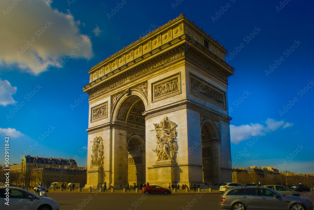 エトワール凱旋門（フランス・パリ）