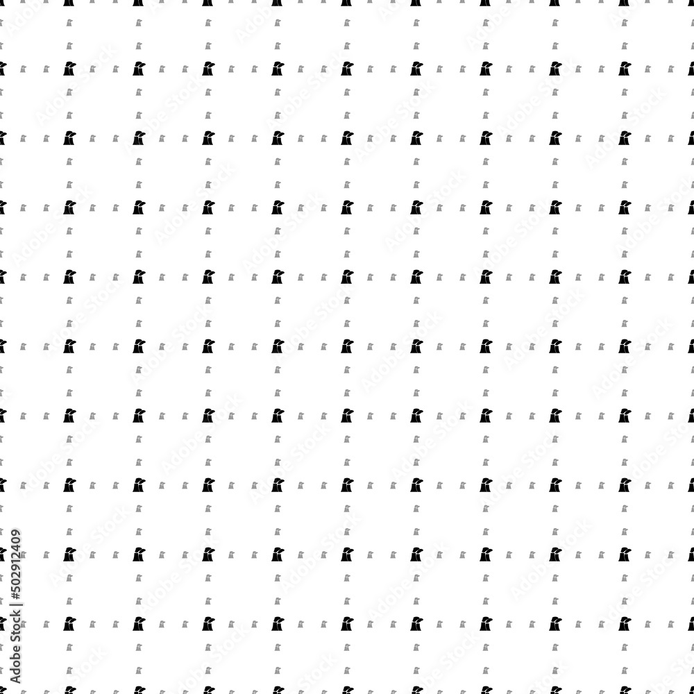 Square seamless background pattern from black industrial pollution symbols are different sizes and opacity. The pattern is evenly filled. Vector illustration on white background Square seamless background pattern from black industrial pollution symbols are different sizes and opacity. The pattern is evenly filled. Vector illustration on white background