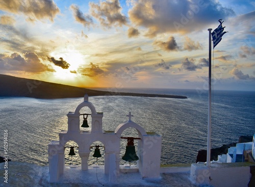 santorini landscape
