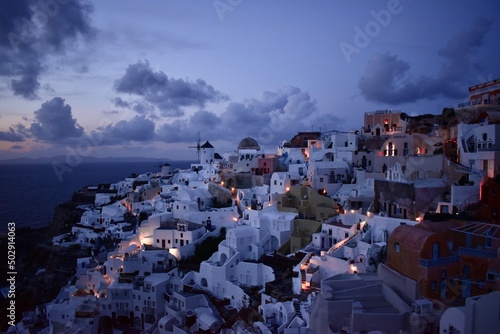 santorini landscape