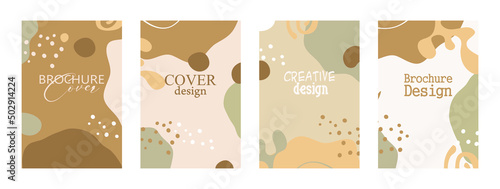 Creative design with colorful font and lettering. Cards and caps background. 