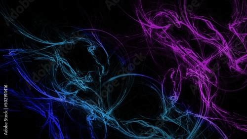 Art stylized texture banner with space for text. Beautiful abstract decorative blue pink wallpaper Background.