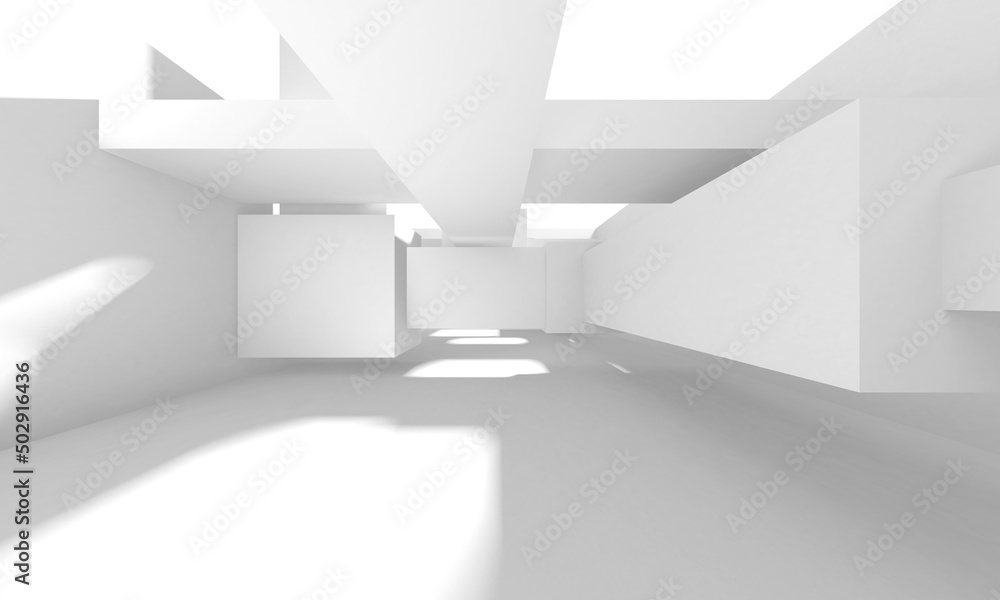 custom made wallpaper toronto digitalWhite Modern Background. Abstract Building Concept